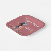 50エレガント歳の女性誕生日 ペーパープレート (傾斜あり)