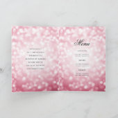 50エレガント誕生日プログラムライトバラ金ゴールドメニュー プログラム (内部)