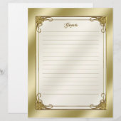 50エレガントth結婚 Anniversary Guest (正面/裏面)