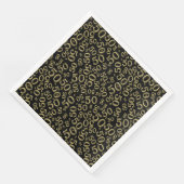 50エージ乱数パターンブラック/金ゴールド (コーナー)