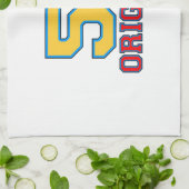 50オリジナル誕生日デザイン キッチンタオル (折り畳み)