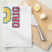 50オリジナル誕生日デザイン キッチンタオル (四つ折り)