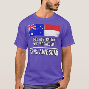 50オーストラリア50インドネシア素晴らし100ギフトI Tシャツ