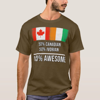 50カナダ50イヴォリア100ギフト素晴らしfor Ivoria Tシャツ