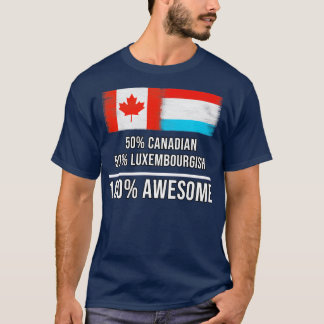 50カナダ50ルクセンブルギッシュ素晴らし100ギフト Tシャツ