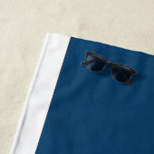 50クラシック台の車 ビーチタオル (インサイチュ)