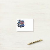 50クラシック年代と60年代の車 ポストイット (デスク上)