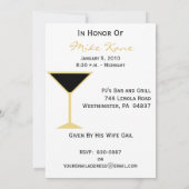 50コンテンポラリーバースデーパーティ招待状 招待状 (裏面)