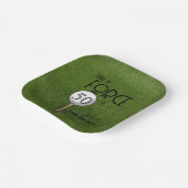 50ゴルフグリーンでまだ力カスタム力 ペーパープレート (傾斜あり)