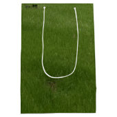 50ゴルフグリーンでまだ力カスタム力 ミディアムペーパーバッグ (裏面)