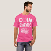 50セントおもしろいコレクターのためのWoコイン収集 Tシャツ (正面フル)