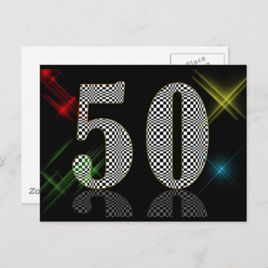 50ダズル ポストカード (正面/裏面)