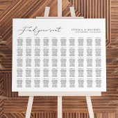 50テーブル大きい座席表を見つける ポスター