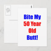 50バイトマイお尻 ポストカード (正面/裏面)