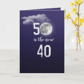 50バースデーナイトスカイカードを回す カード (黄色い花)