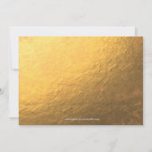 50バースデーパーティ招待状 招待状 (裏面)