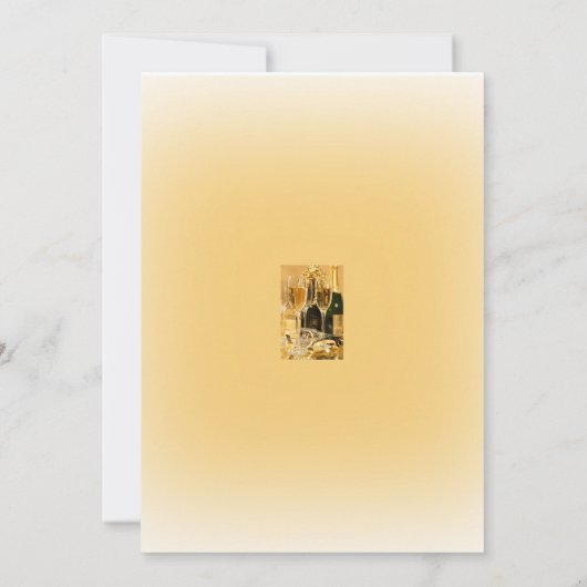 50バースデーパーティ招待状 招待状 (裏面)