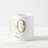 50パーソナライズされたと素晴らしい50誕生日 コーヒーマグカップ (正面左)