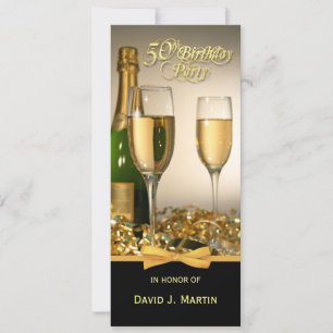 50パーソナライズされたバースデーパーティ招待状 招待状