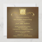 50パーソナライズされたバースデーパーティ招待状 招待状 (裏面)