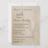 50パーソナライズされたバースデーパーティ招待状 招待状 (裏面)