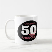 50パーソナライズされたモダンと素晴らしいマグカップ コーヒーマグカップ (左)