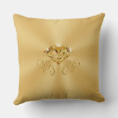 50パーソナライズされた周年結婚記念枕 クッション (裏面)