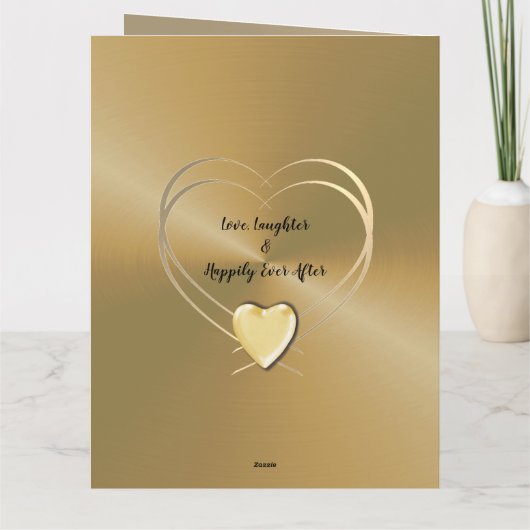 50パーソナライズされた周年記念結婚カードの夫 カード (裏面)