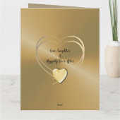 50パーソナライズされた周年記念結婚カード妻 カード (裏面)