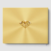 50パーソナライズされた周年記念結婚本 ゲストブック (裏面)