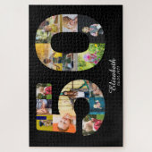 50パーソナライズされた番誕生日写真集14枚 ジグソーパズル (縦)