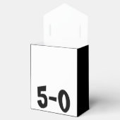 50パーソナライズされた番誕生日祝お願い フェイバーボックス (オープン)