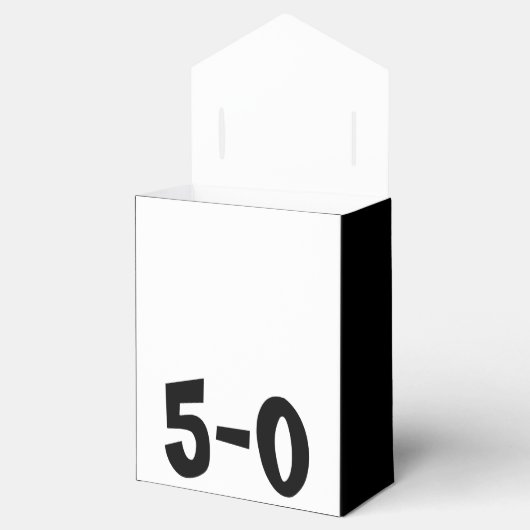 50パーソナライズされた番誕生日祝お願い フェイバーボックス (オープン)