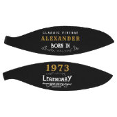 50パーソナライズされた誕生日1973モノグラム伝説 バスケットボール (パネル)