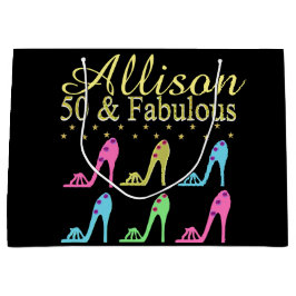 50パーソナライズされた&素晴らしい靴クイーン抱き枕 ラージペーパーバッグ