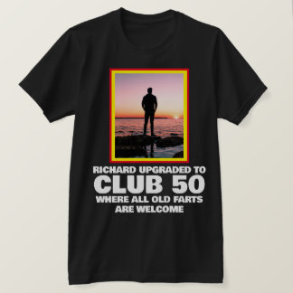 50パーソナライズされたthおもしろいマイルストン誕生日Tシャツ Tシャツ