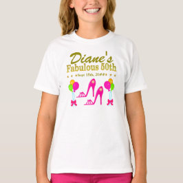 50パーソナライズされたth誕生日ティー tシャツ