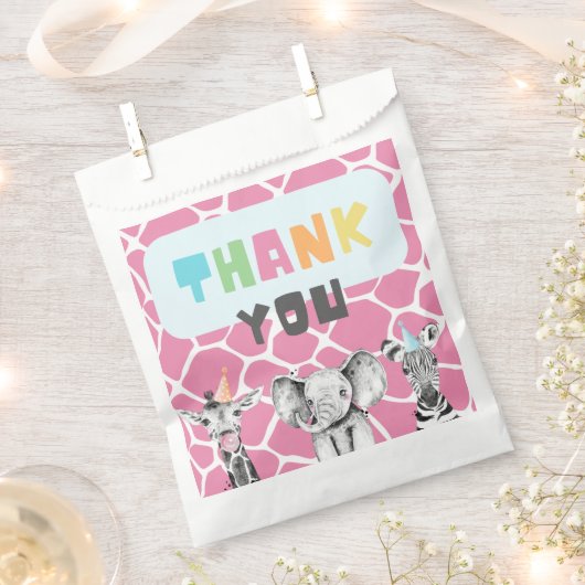 50パーティー動物がバッグを治療 |パーティーの好意 フェイバーバッグ (クリップ留めされた状態)