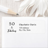 50ファブラス差出人住所 ラベル (インサイチュ)