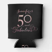 50ファブラス誕生日 缶クーラー (正面)