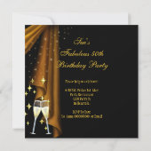 50ファブラス&ファンタスティックゴールデンシャンパンパーティー 招待状 (裏面)