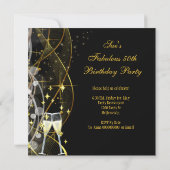 50ファブラス&ファンタスティックLeopardシャンパンパーティー 招待状 (裏面)