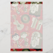 50ファンキーはっきりした人 便箋 (正面)