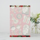 50ファンキーはっきりした人 便箋 (スタンド正面)