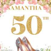 50ファンシー誕生日ボホウォーター色フローラバナー タペストリー