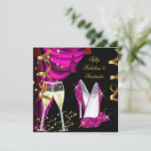 50ファンタスティック&ファンタスティックなピンクシャンパンパーティー 招待状 (スタンド正面)