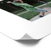 50フォトコラージュパーソナライズされた ポスター (角)