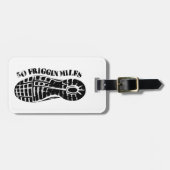 50フリギンマイルズウルトラ走ーのトレッド ラゲッジタグ (正面横)