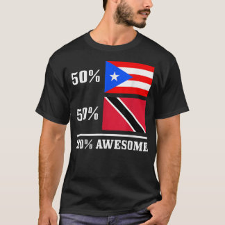 50プエルトリコ50トリニダード・トバゴプエルトリカF Tシャツ
