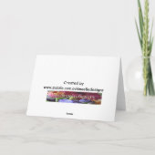 「50ポンド?」 誕生日笑いダチョウ カード (裏面)